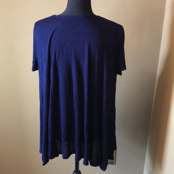 Daydream Nation LA navy blue short sleeve shirt NWT - Picture 8 of 10